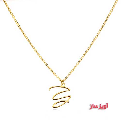 گردنبند حرف انگلیسی Y کد 103186
