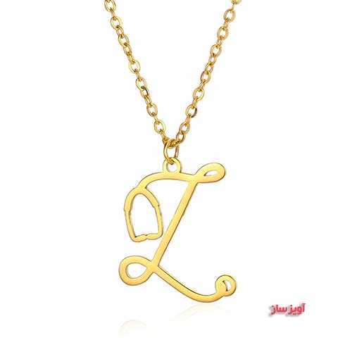 گردنبند حرف انگلیسی Z طرح دکتر کد 103227