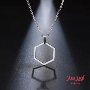 گردنبند شش ضلعی کد 100000