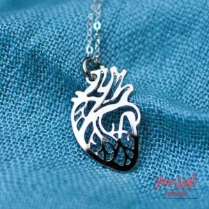 گردنبند اناتومی قلب کد 100014