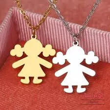 گردنبند دختر بچه کد 100048