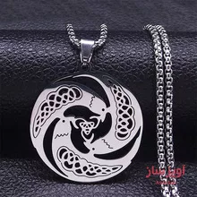 گردنبند نماد Raven پرنده کد 100063