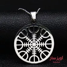 گردنبند قطب نما نماد وایکینگ ها کد 100071