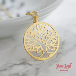 گردنبند درخت زندگی کد 100095