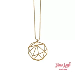 گردنبند شکل هندسی کد 100140