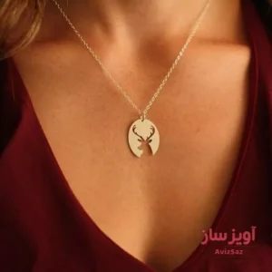 گردنبند گوزن کد 100141