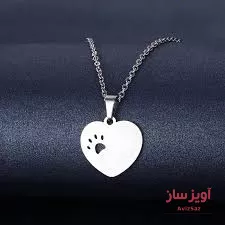 گردنبند قلب و پنجه کد 100151