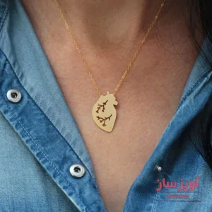 گردنبند آناتومی قلب کد 100152