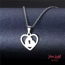 گردنبند قلب عاشقانه کد 100153