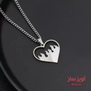 گردنبند قلب اتشین کد 100154