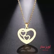 گردنبند قلب عاشقانه کد 100157