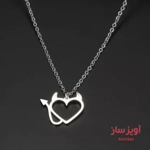 گردنبند قلب شیطان کد 100163