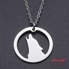 گردنبند گرگ کد 100214