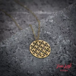 گردنبند هندسی کد 100234