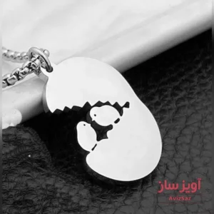 گردنبند جوجه در تخم مرغ کد 100245