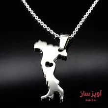 گردنبند نقشه ایتالیایی کد 100348