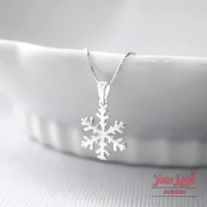 گردنبند نماد زمستان دانه برف کد 100364