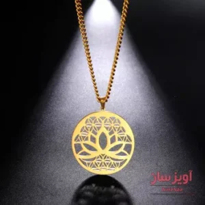 گردنبند نیلوفر ابی مصر باستان کد 100366