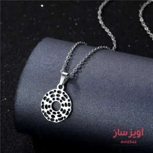 گردنبند هندسی دایره کد 100368