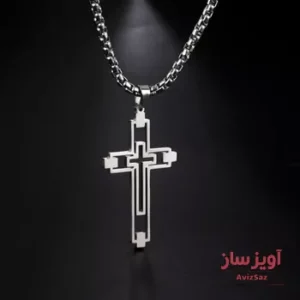 گردنبند صلیب کد 100430
