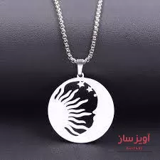 گردنبند ستاره و ماه و خورشید کد 100450
