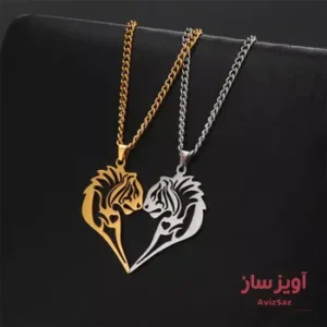 گردنبند شیر کد 100455