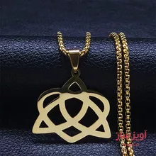 گردنبند نماد تریکوترا Triquetra کد 100514