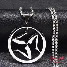 گردنبند نماد تریسکلیون Triskele کد 100521