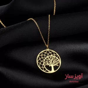 گردنبند درخت زندگی (یوگا) کد 100628
