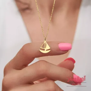 گردنبند قایق کد 100672