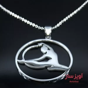 گردنبند نماد ورزش ژیمناستیک کد 100675