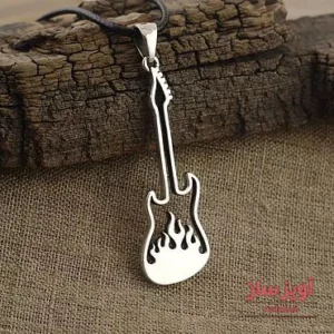 گردنبند گیتار آتشین کد 100679