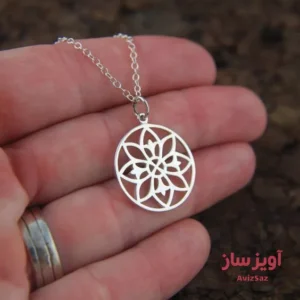 گردنبند گل ماندالا یوگا کد 100692