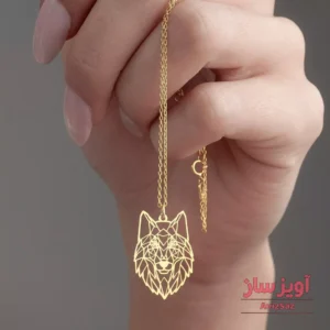 گردنبند گرگ کد 100707