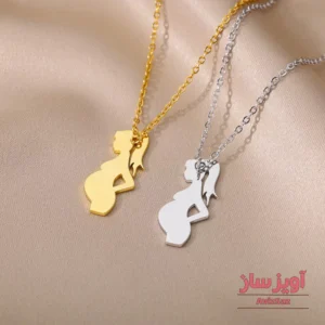 گردنبند مادر و فرزند کد 100751