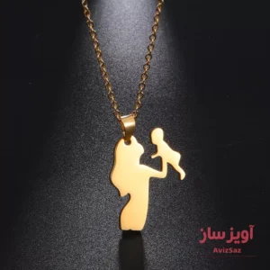 گردنبند مادر و فرزند کد 100752