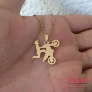 گردنبند موتور سوار کد 100774
