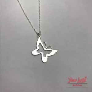 گردنبند پروانه کد 100810
