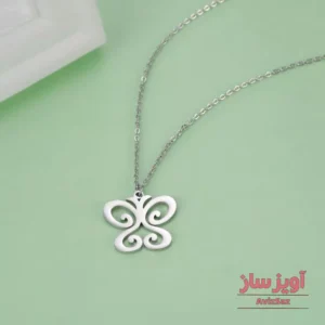 گردنبند پروانه کد 100811