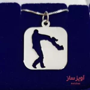 گردنبند پدر و دختر کد 100816