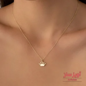 گردنبند تاج ملکه کد 100869