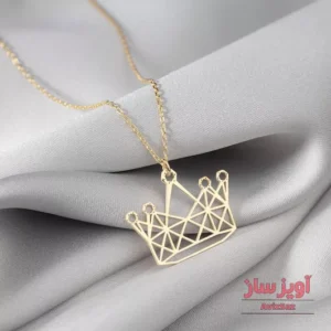 گردنبند تاج پادشاهی کد 100870