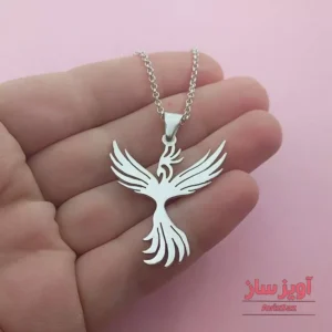 گردنبند پرنده تاووس کد 100873