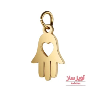 گردنبند دست و قلب کد 100939