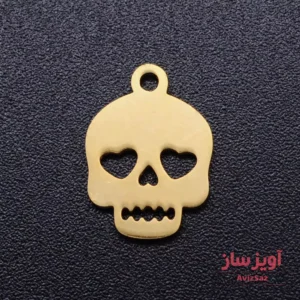 گردنبند اسکلت و قلب کد 100970