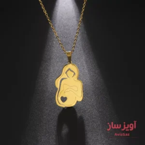 گردنبند مادر و فرزند کد 100996