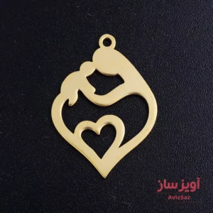 گردنبند مادر و فرزند کد 100999