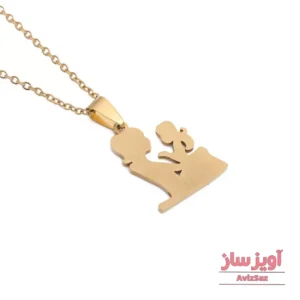 گردنبند مادر و فرزند کد 101006