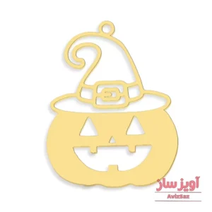 گردنبند کدو با کلاه طرح هالویین کد 101019