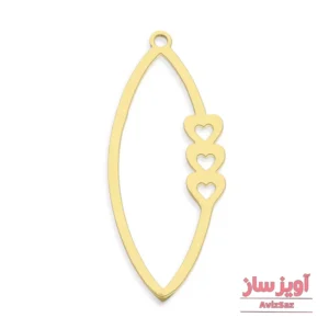 گردنبند قلب کد 101047